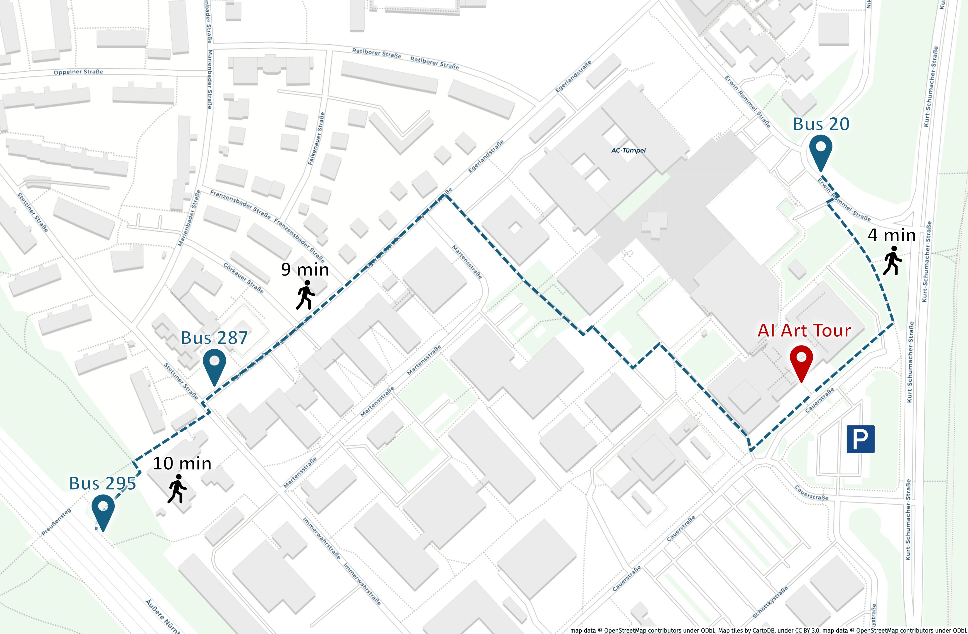 Map Cauerstr